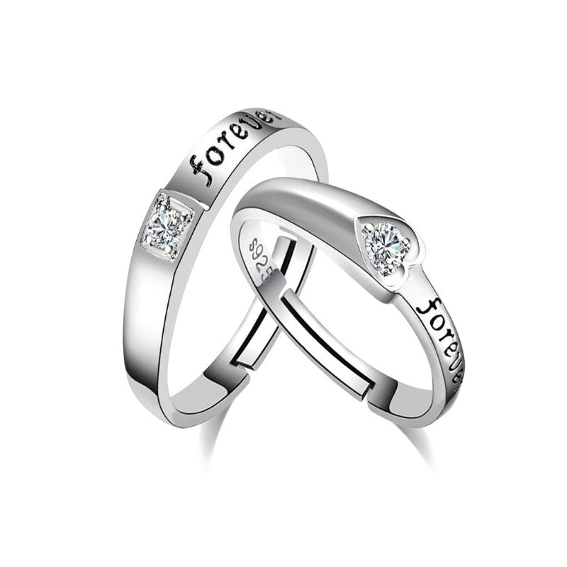 Moeder Dochter Ring Volwassen | Twee Sieraden